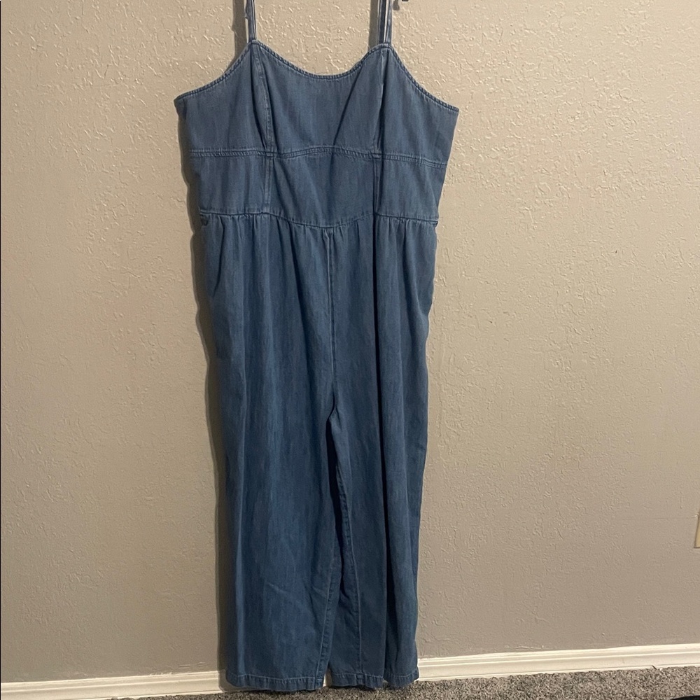 Old Navy Blue Wide Leg Jumpsuit